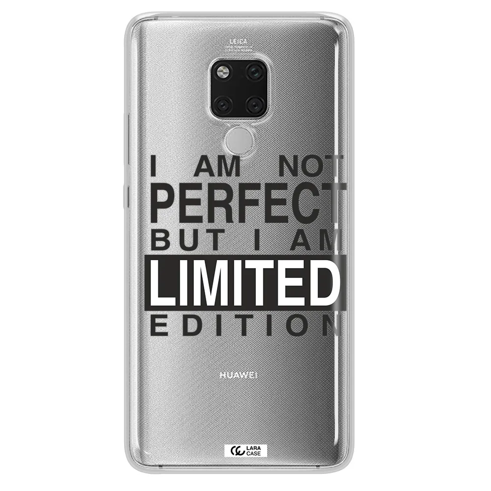 I Am Not Perfect Huawei Mate 20X Clear TPU Case