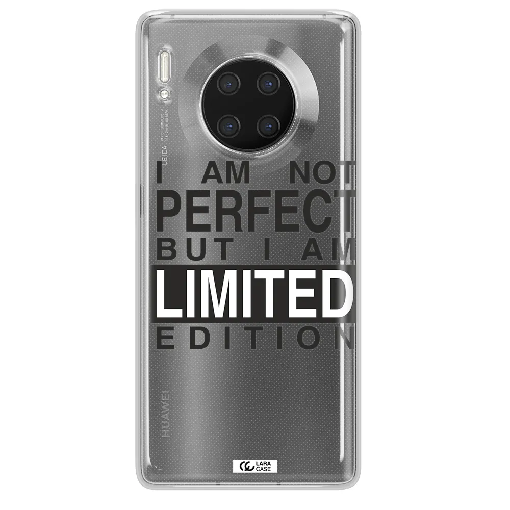 I Am Not Perfect Huawei Mate 30 Pro Clear TPU Case