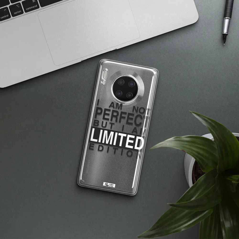 I Am Not Perfect Huawei Mate 30 Pro Clear TPU Case