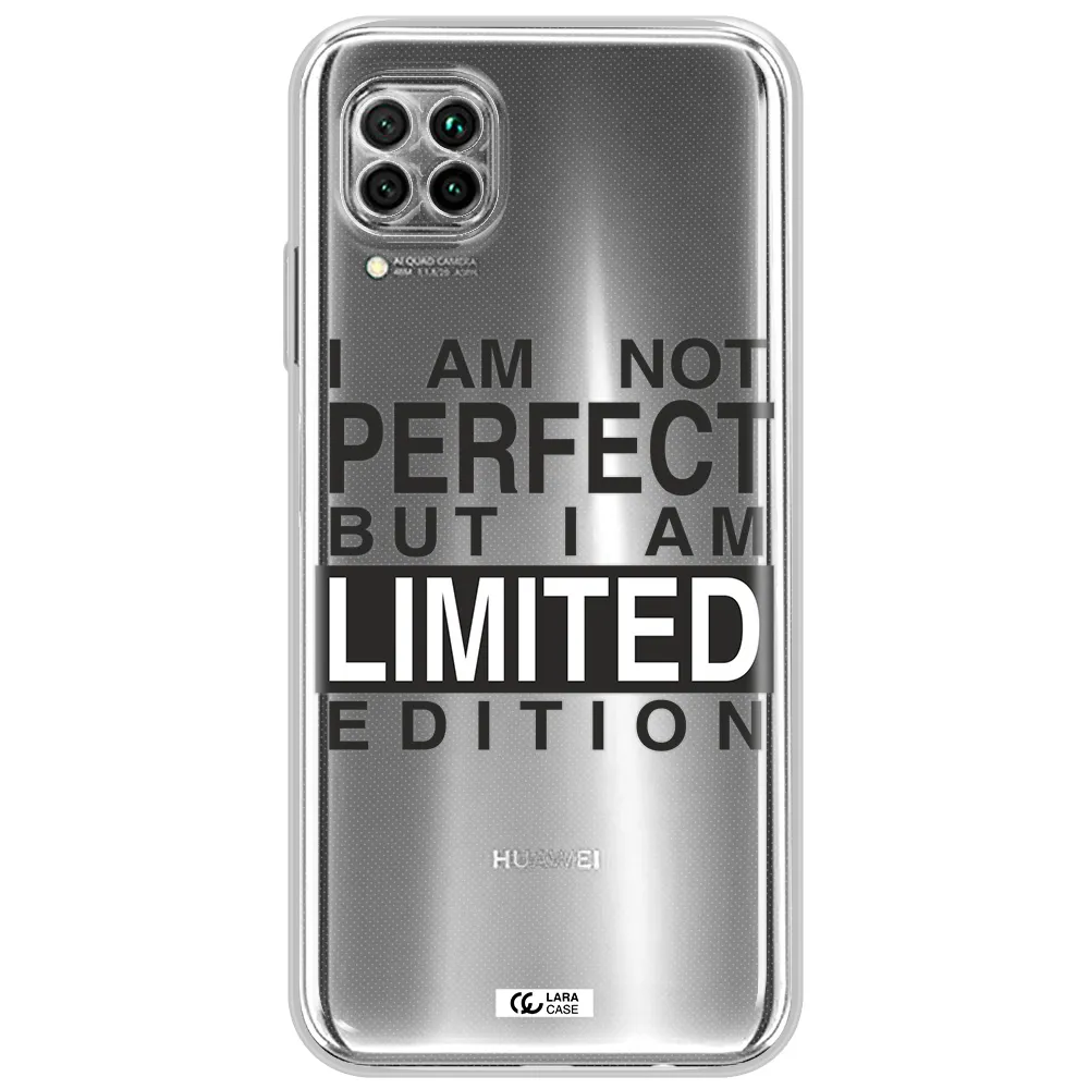 I Am Not Perfect Huawei Nova 7I Clear Tpu Case