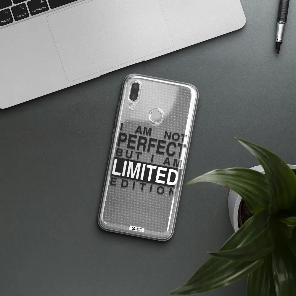 I Am Not Perfect Huawei P Smart 2019 Clear TPU Case