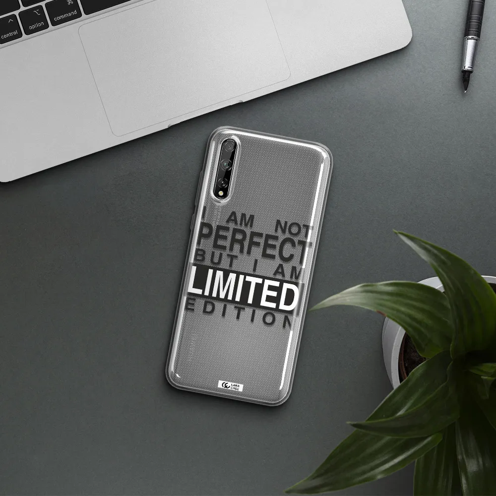 I Am Not Perfect Huawei P Smart S Clear TPU Case