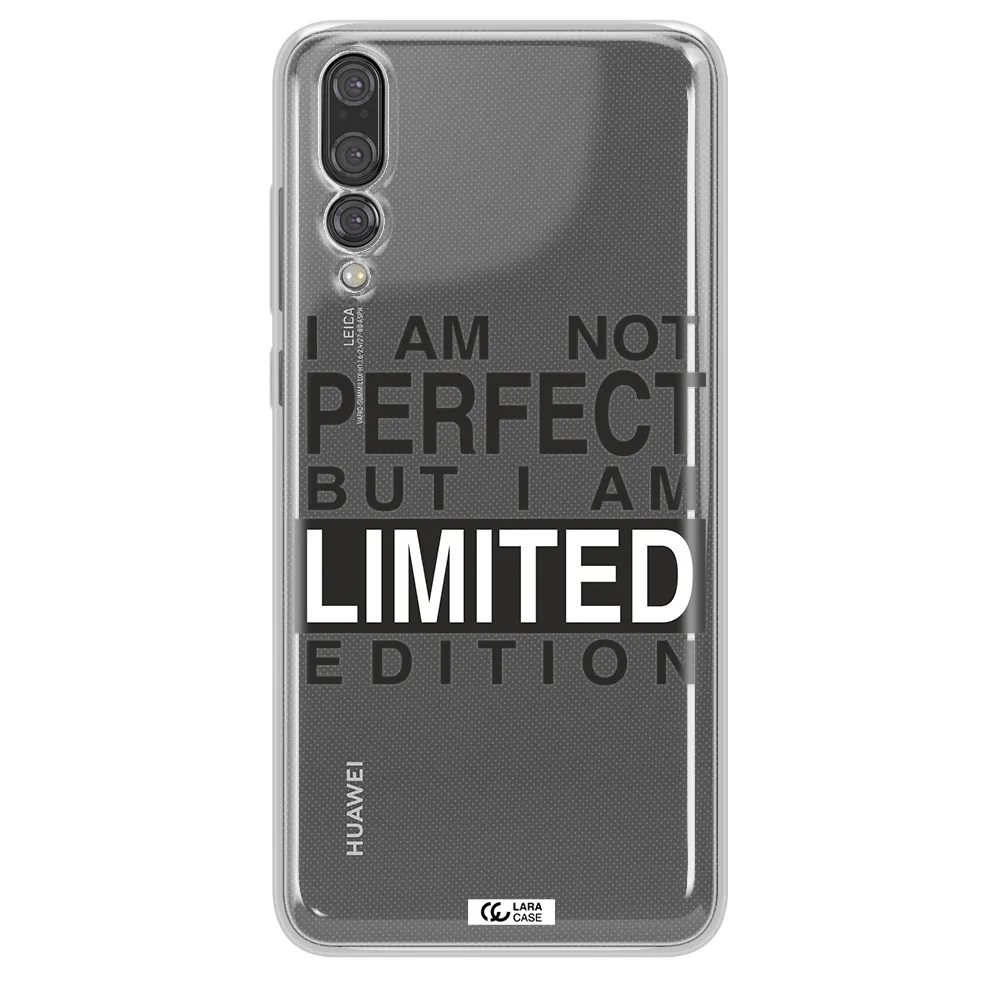 I Am Not Perfect Huawei P20 Pro Clear TPU Case