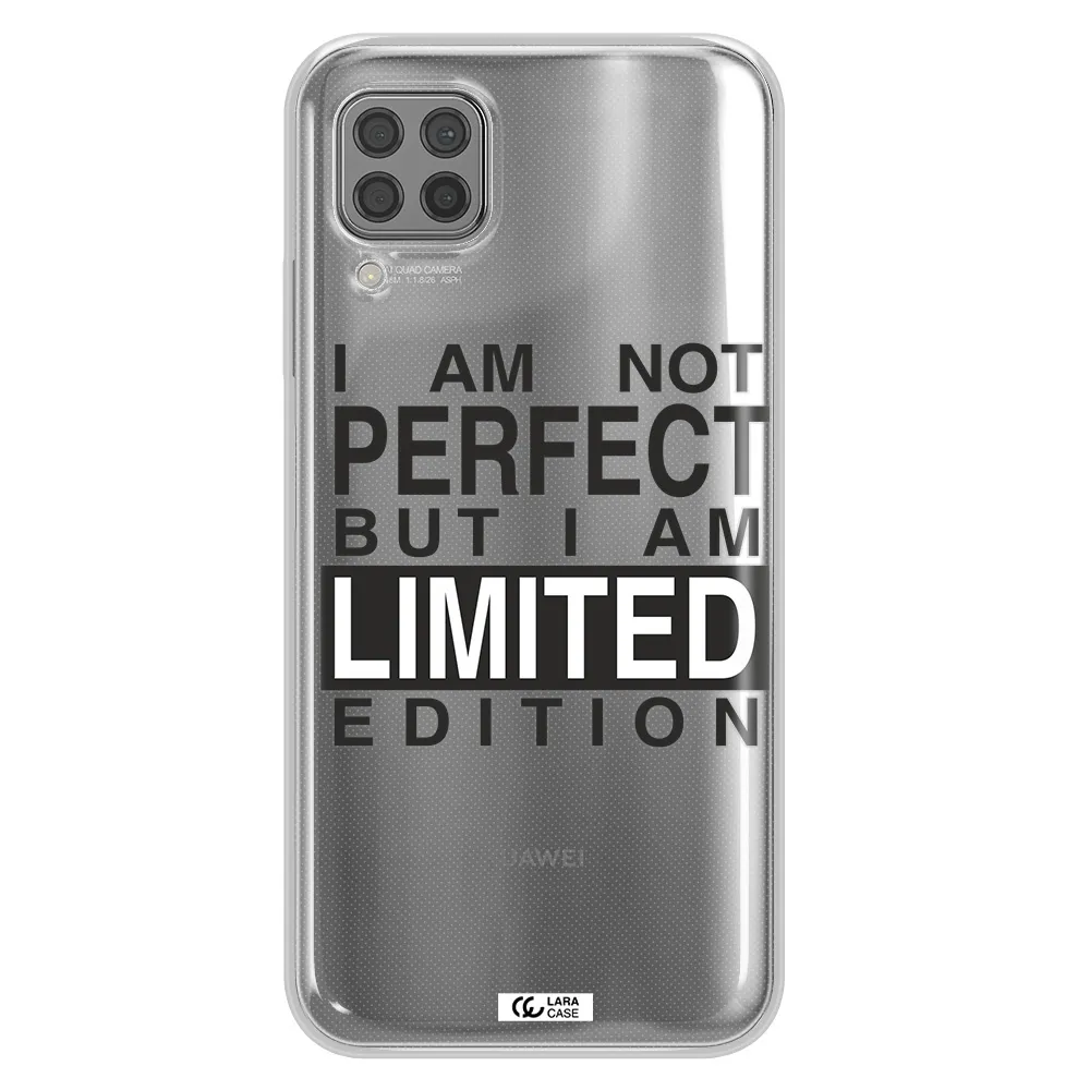 I Am Not Perfect Huawei P40 Lite Clear TPU Case