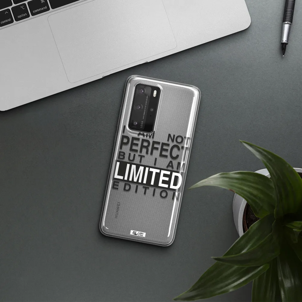 I Am Not Perfect Huawei P40 Pro Clear TPU Case