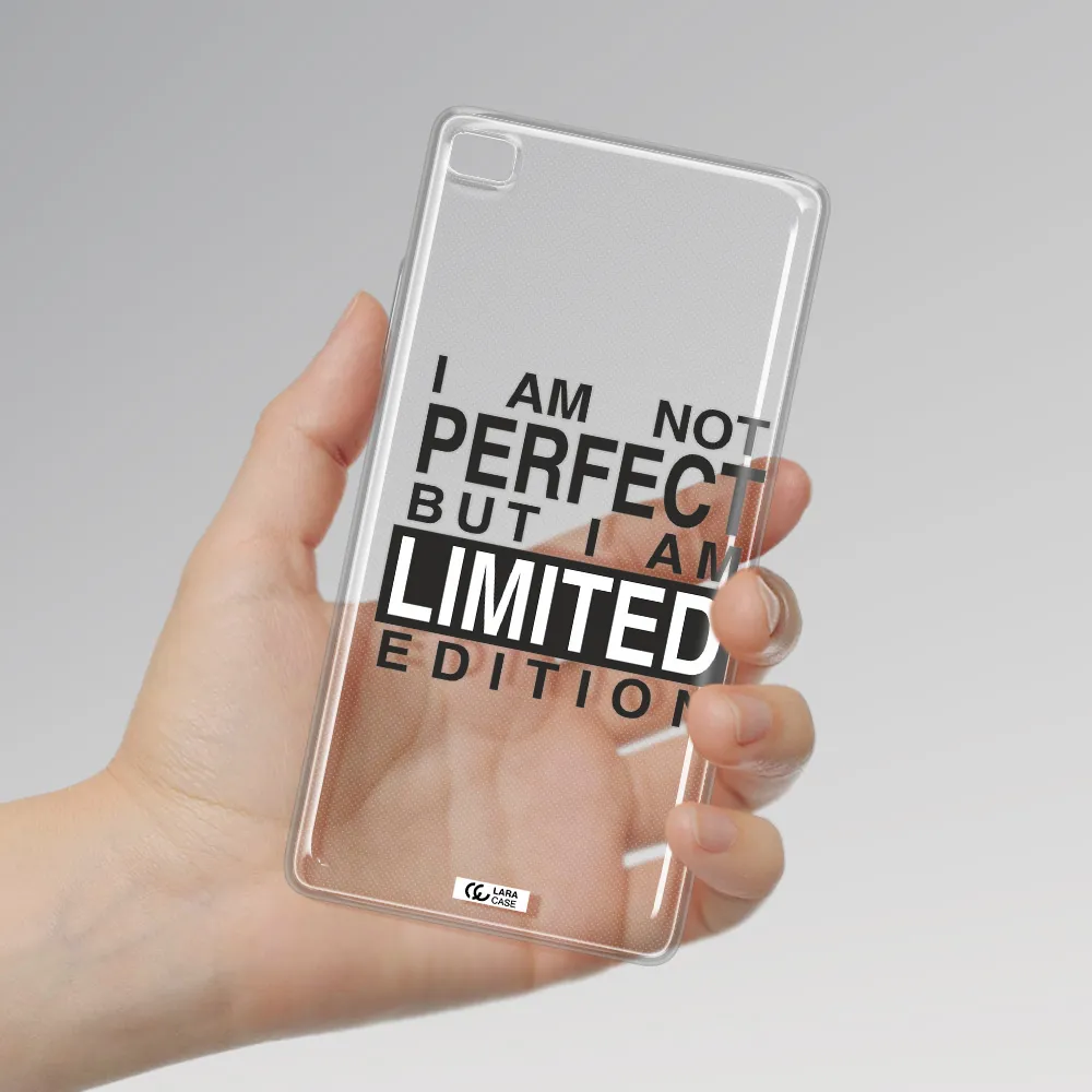 I Am Not Perfect Huawei P8 Clear TPU Case