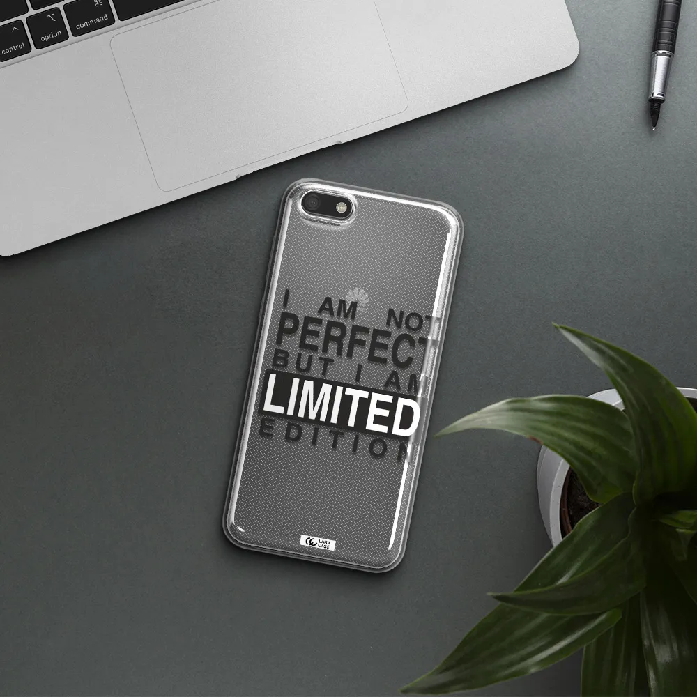 I Am Not Perfect Huawei Y5 2018 Clear TPU Case