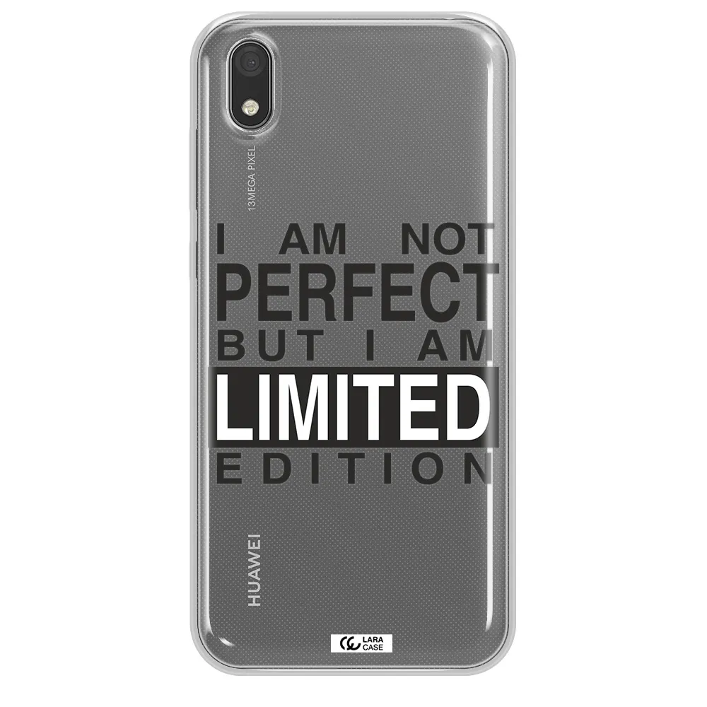 I Am Not Perfect Huawei Y5 2019 Clear TPU Case