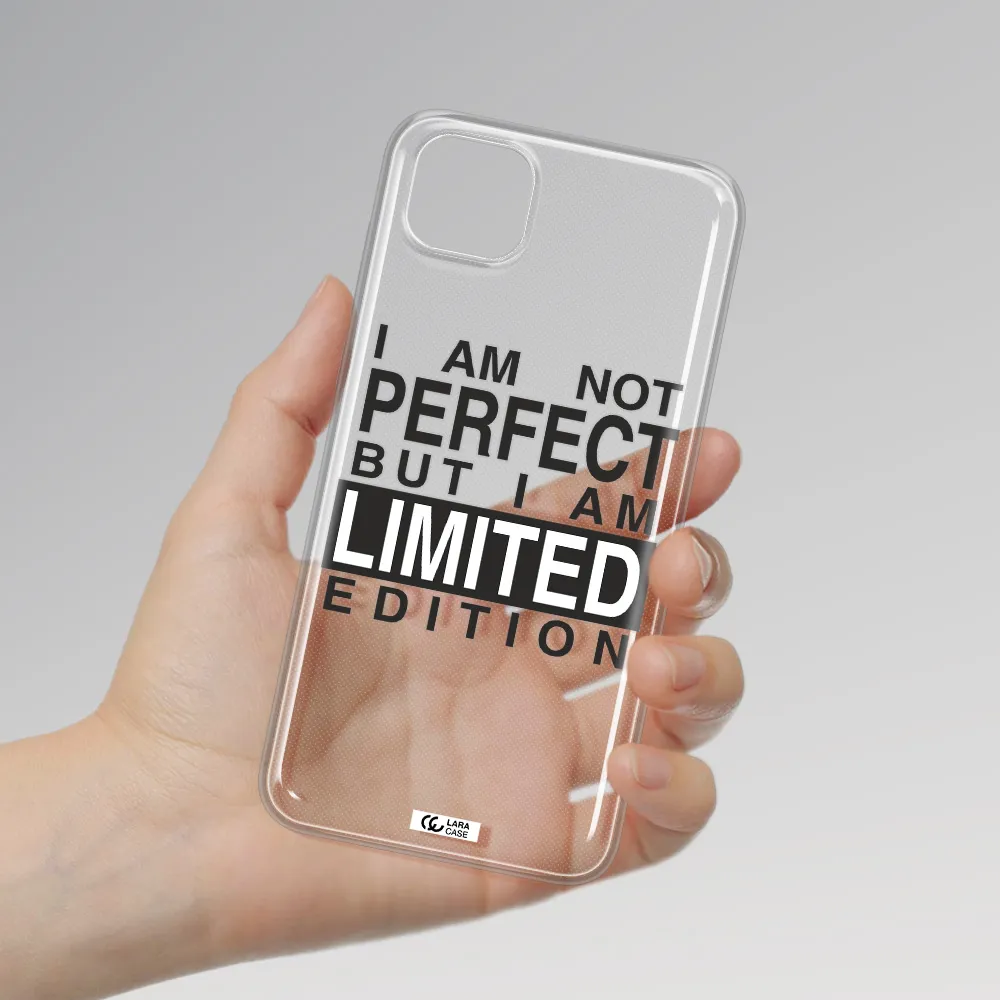 I Am Not Perfect Huawei Y5P Clear TPU Case