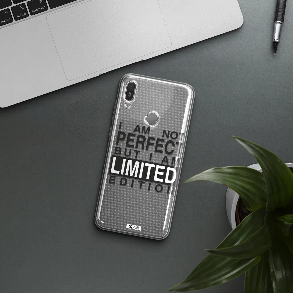 I Am Not Perfect Huawei Y6 2019 Clear TPU Case