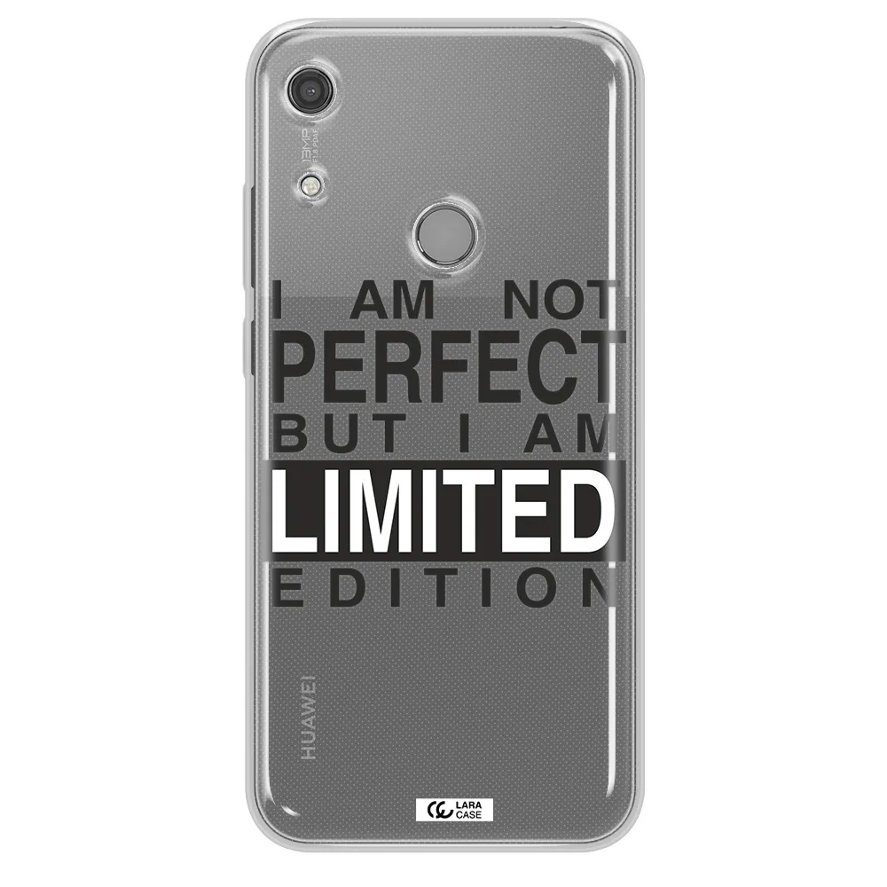 I Am Not Perfect Huawei Y6S Clear TPU Case