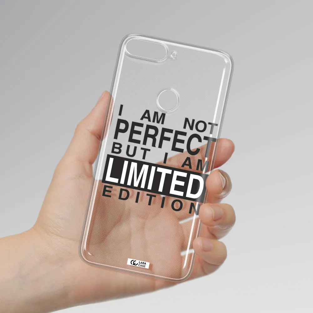 I Am Not Perfect Huawei Y7 Prime 2018 Clear TPU Case