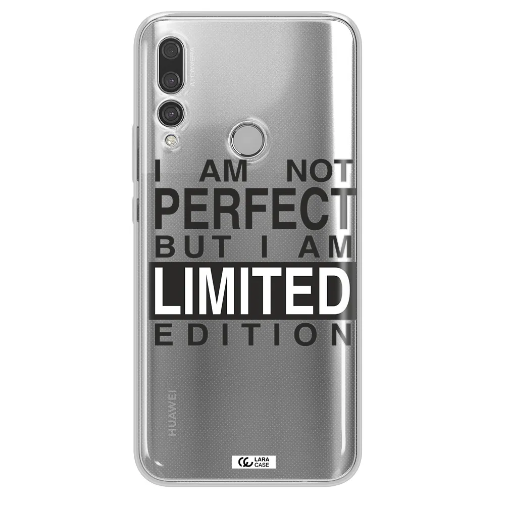 I Am Not Perfect Huawei Y9 Prime 2019 Clear TPU Case