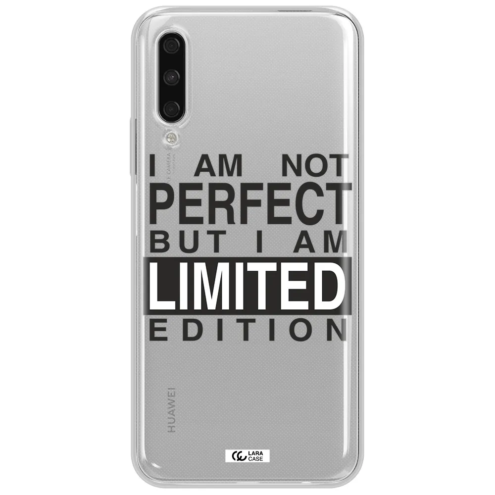 I Am Not Perfect Huawei Y9S Clear Tpu Case