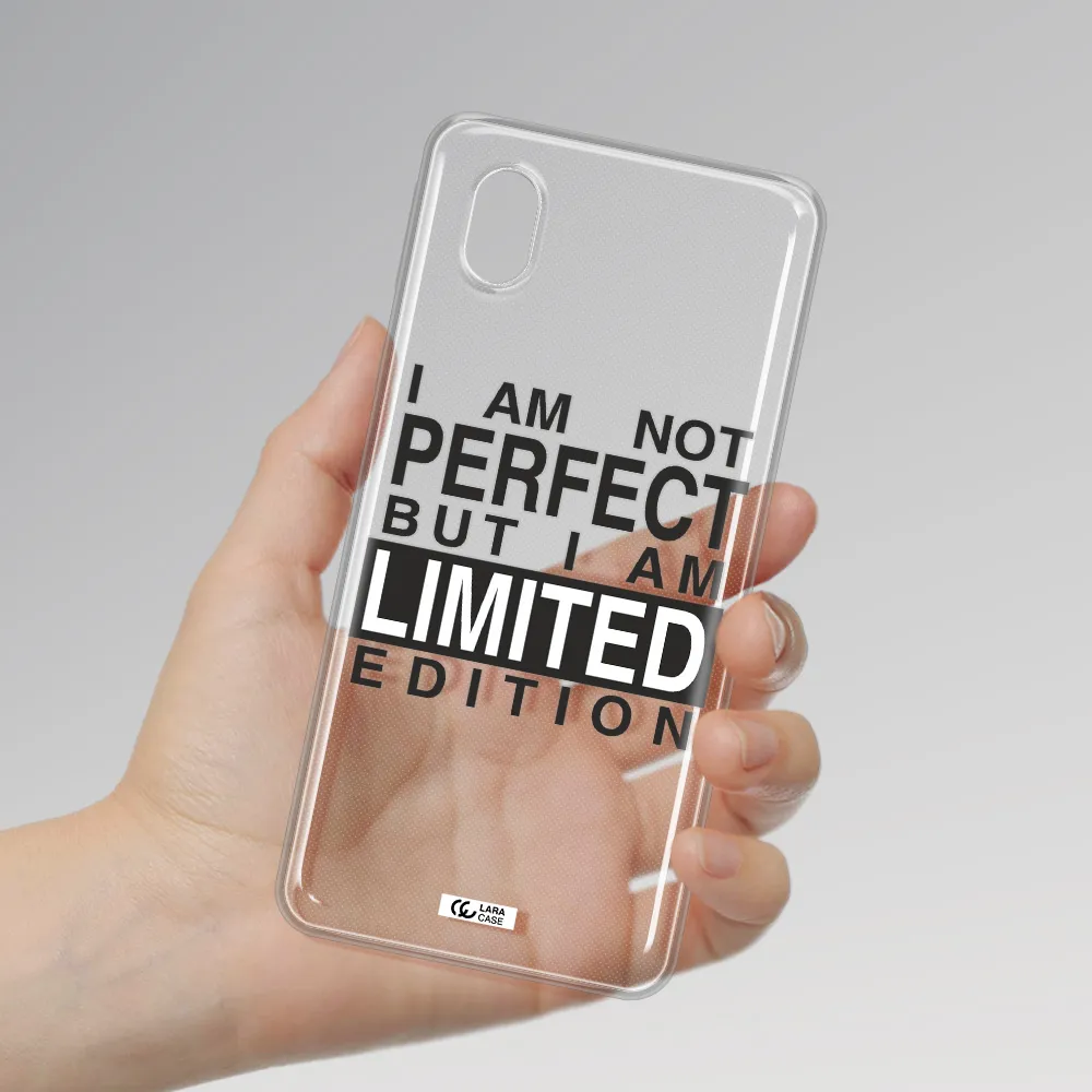 I Am Not Perfect Samsung A01 Core Clear Tpu Case
