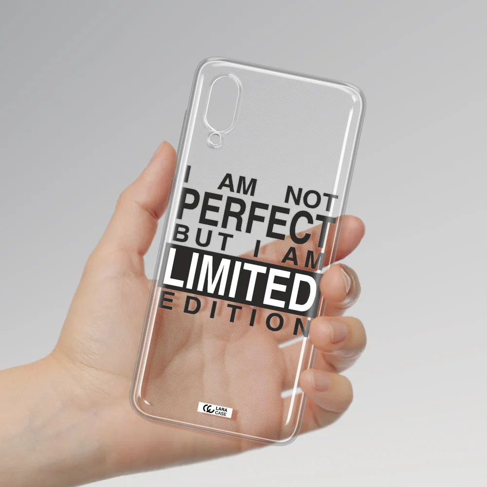 I Am Not Perfect Samsung A02 Clear TPU Case
