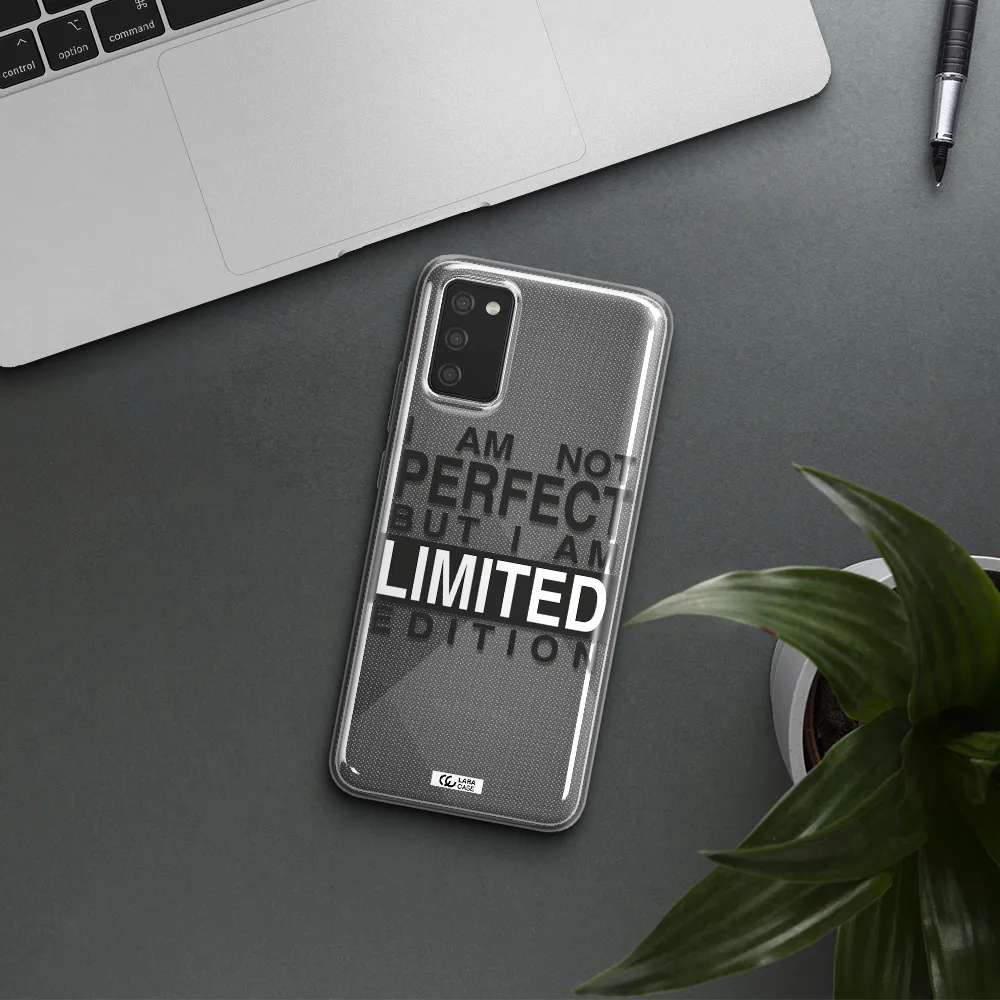 I Am Not Perfect Samsung A02S Clear TPU Case