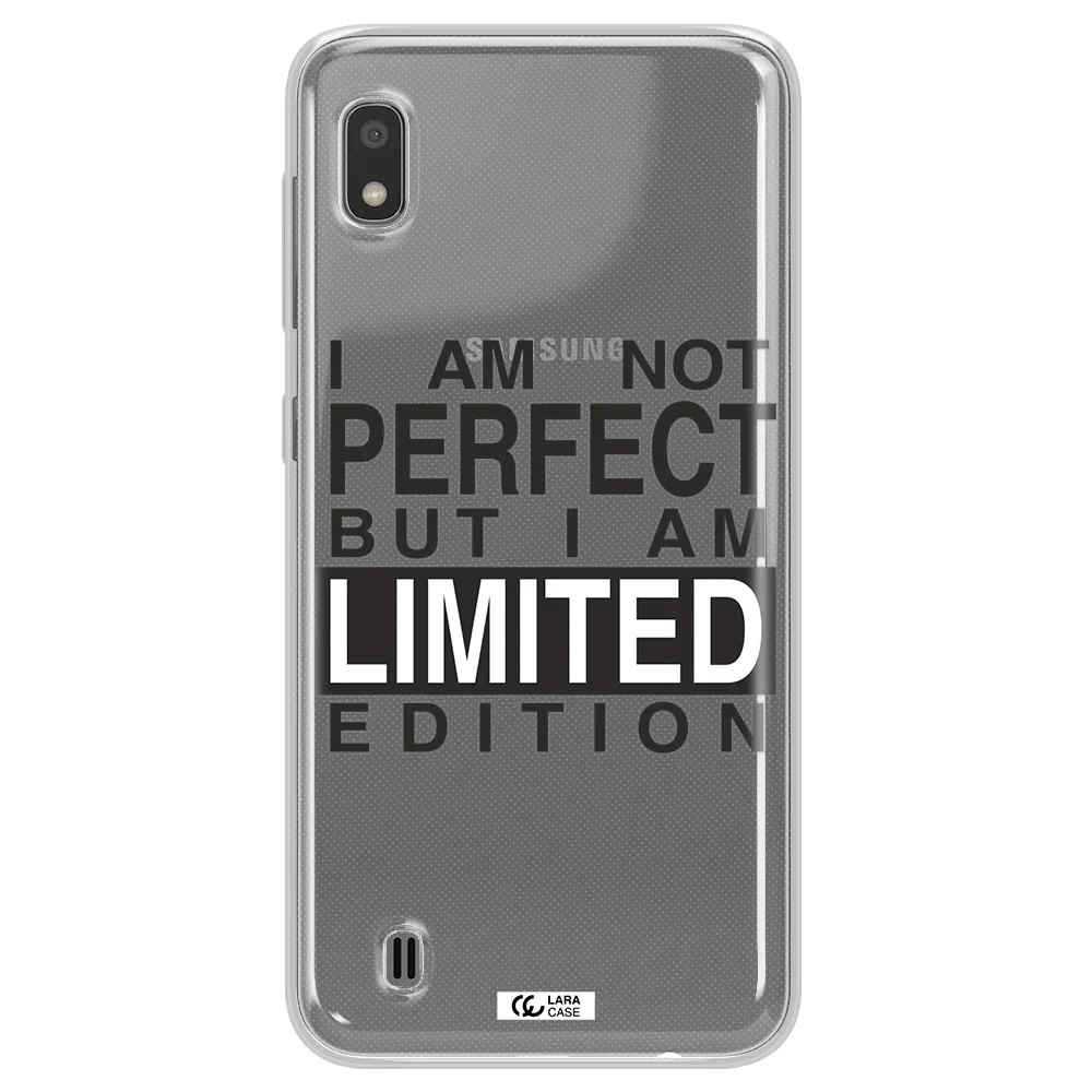 I Am Not Perfect Samsung A10 Clear TPU Case