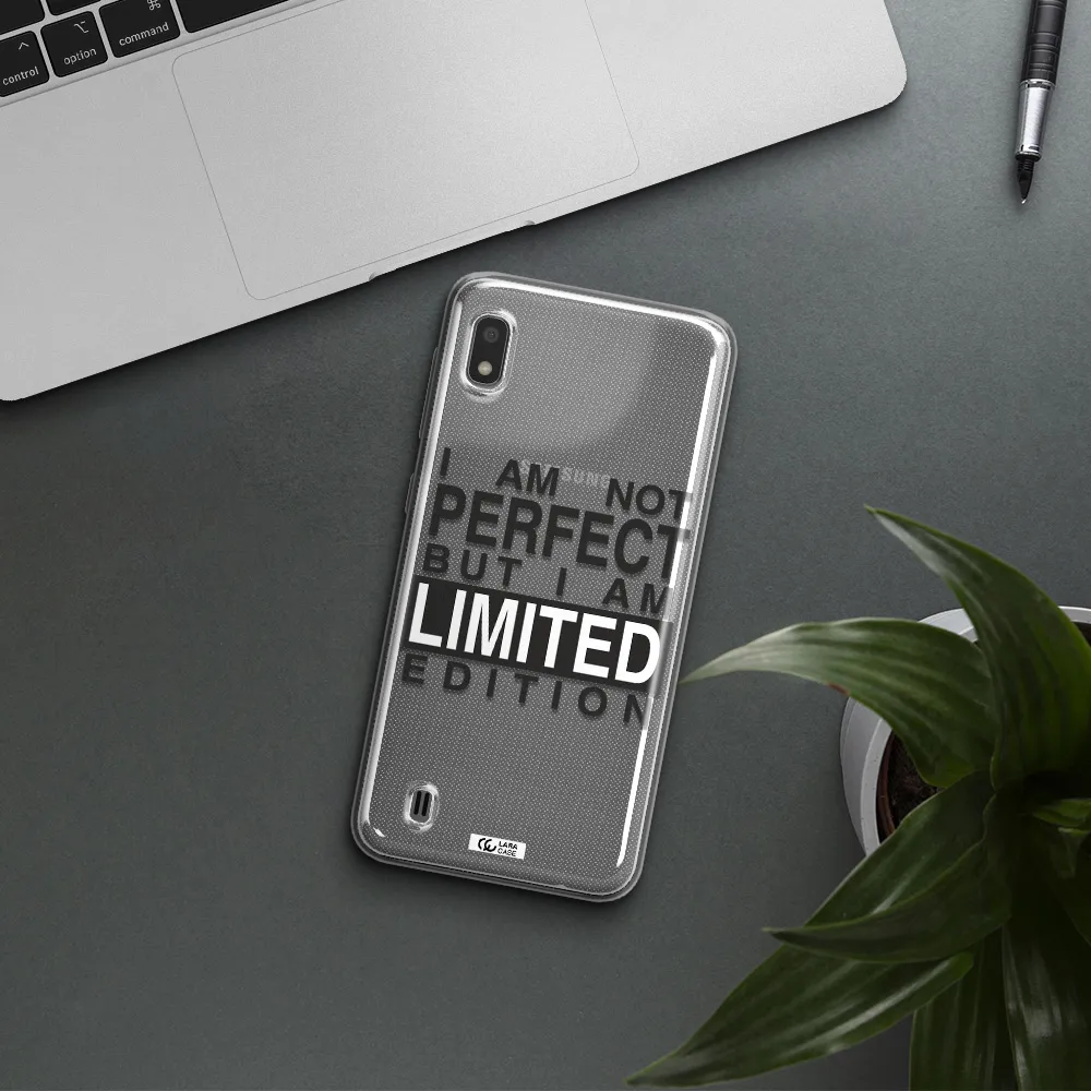 I Am Not Perfect Samsung A10 Clear TPU Case
