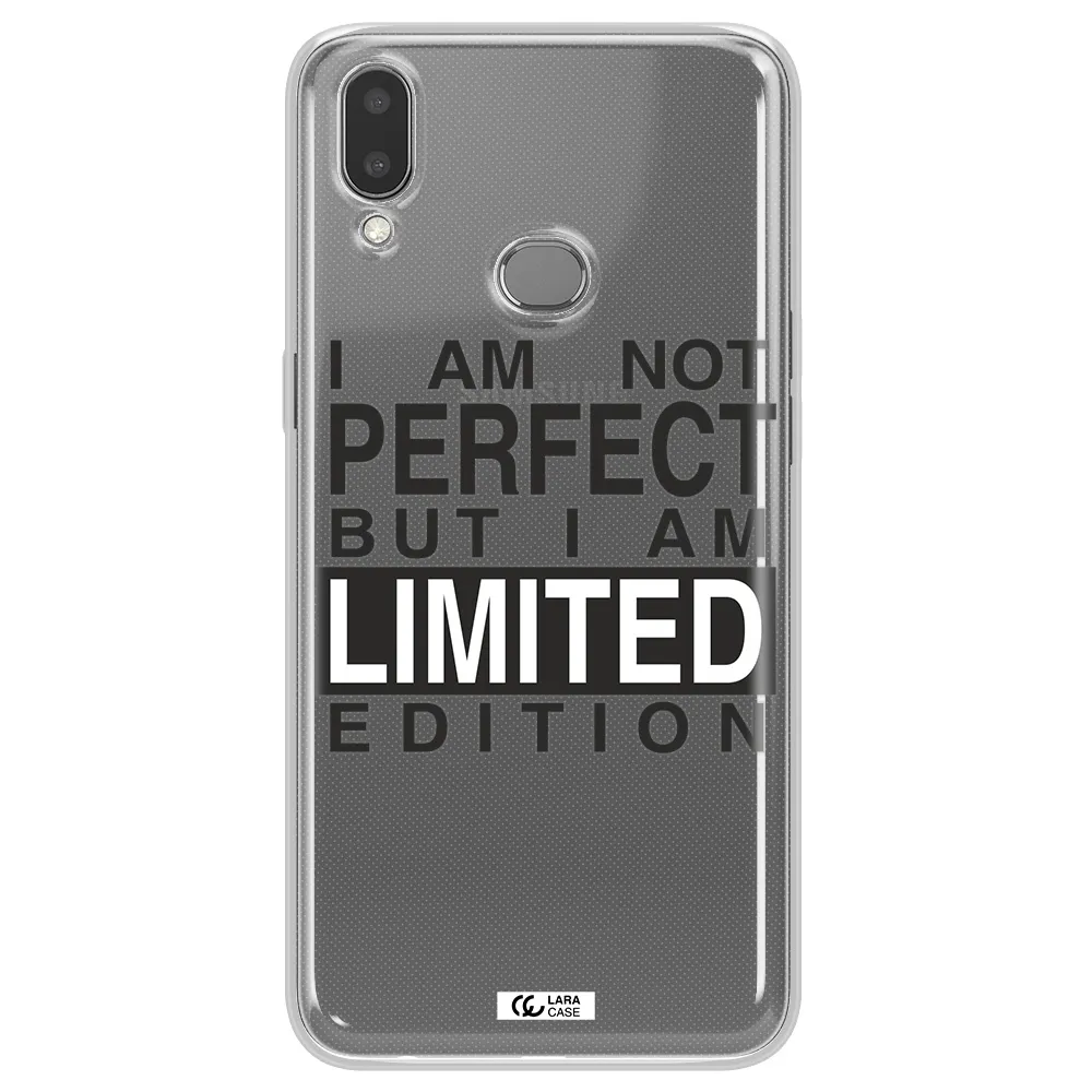 I Am Not Perfect Samsung A10S Clear TPU Case