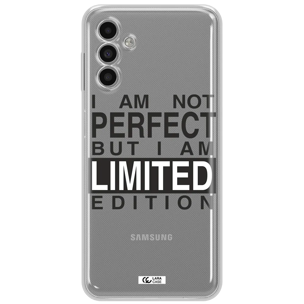 I Am Not Perfect Samsung A13 5G Clear Tpu Case