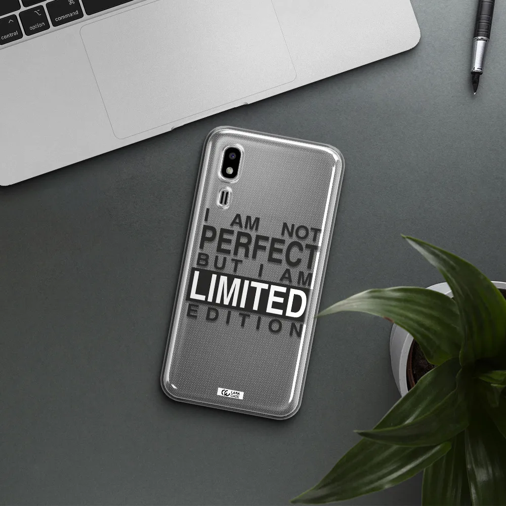 I Am Not Perfect Samsung A2 Core Clear TPU Case