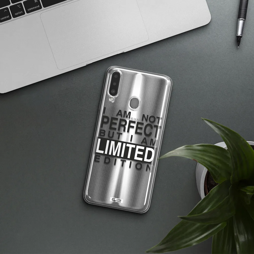 I Am Not Perfect Samsung A20S Clear TPU Case