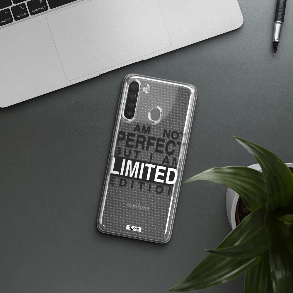 I Am Not Perfect Samsung A21 Clear TPU Case