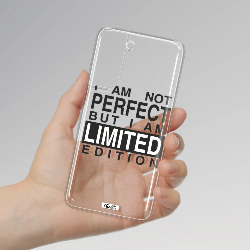 I Am Not Perfect Samsung A21 Fe Clear TPU Case
