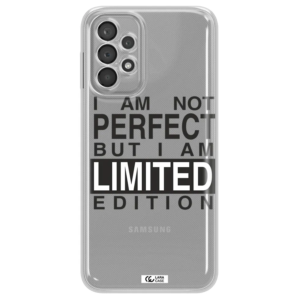 I Am Not Perfect Samsung A23 5G Clear Tpu Case