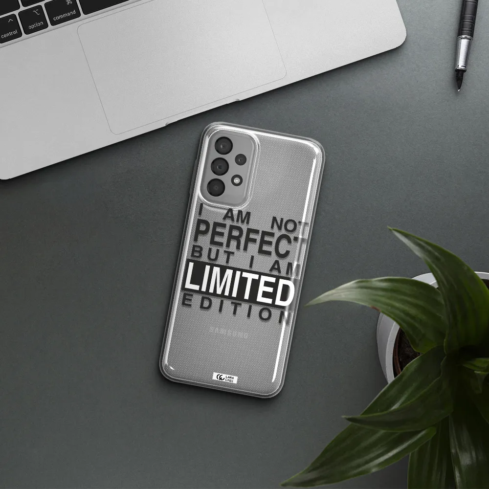 I Am Not Perfect Samsung A23 Clear TPU Case