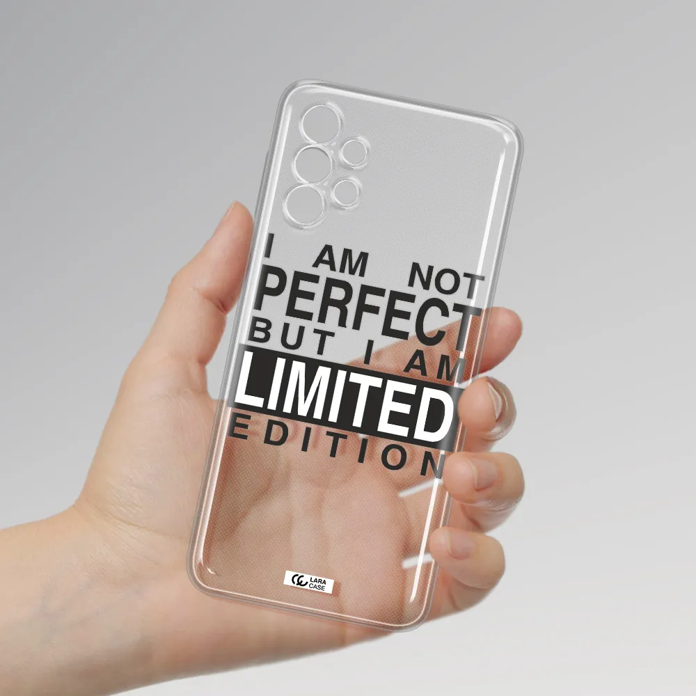 I Am Not Perfect Samsung A32 Clear TPU Case