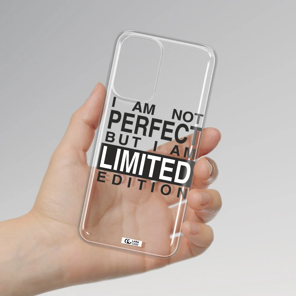 I Am Not Perfect Samsung A33 Clear TPU Case
