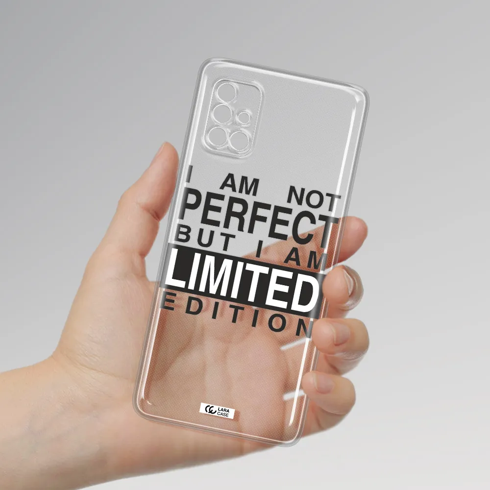 I Am Not Perfect Samsung A40S Clear Tpu Case