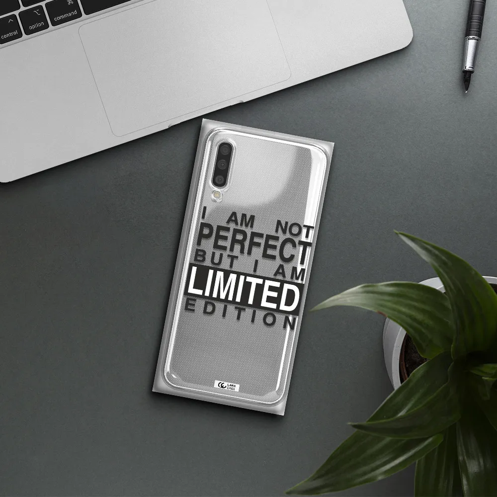 I Am Not Perfect Samsung A50S Clear Tpu Case
