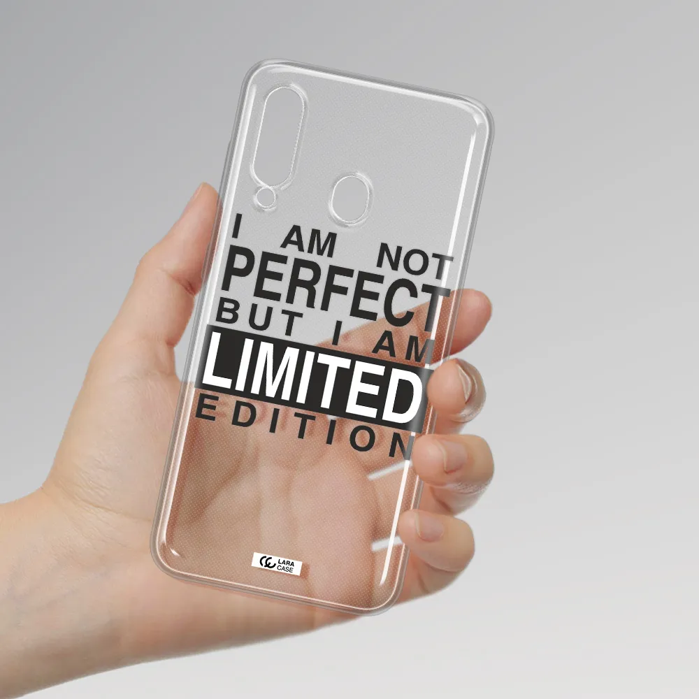 I Am Not Perfect Samsung A60 Clear TPU Case