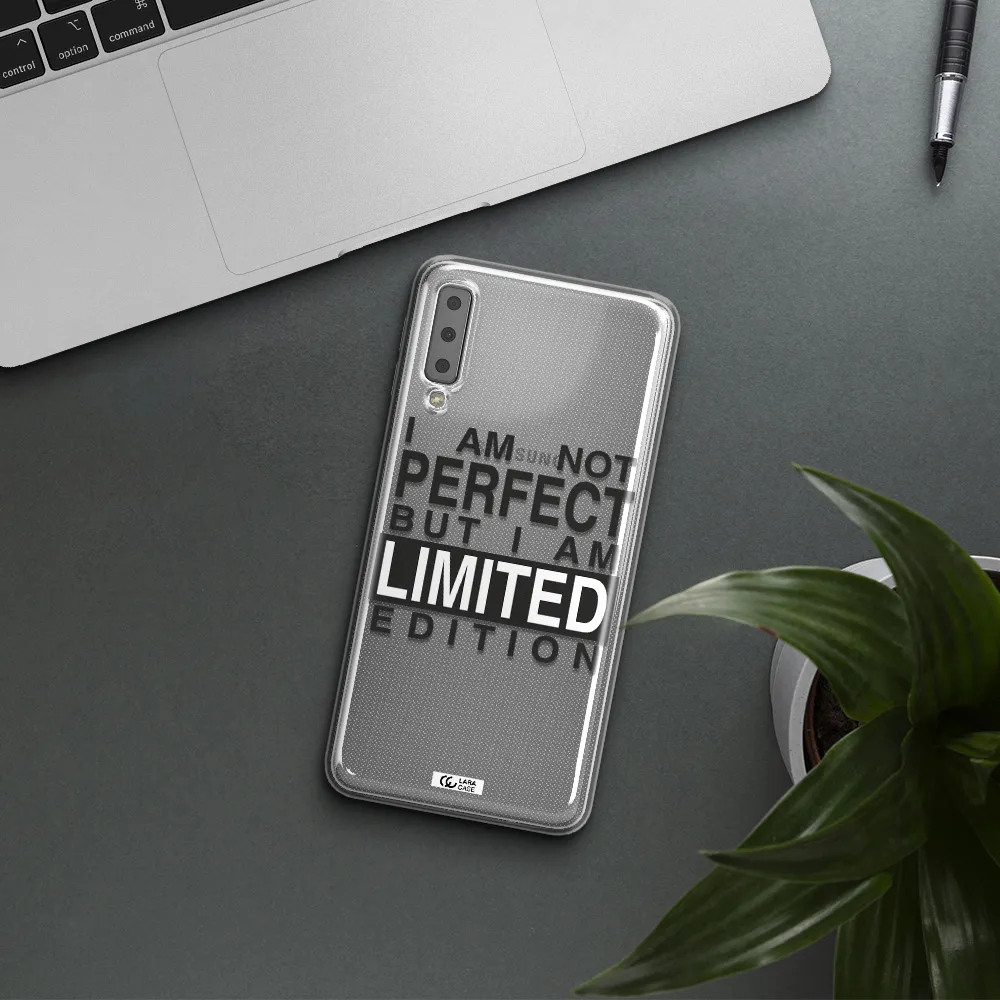 I Am Not Perfect Samsung A7 2018 Clear TPU Case