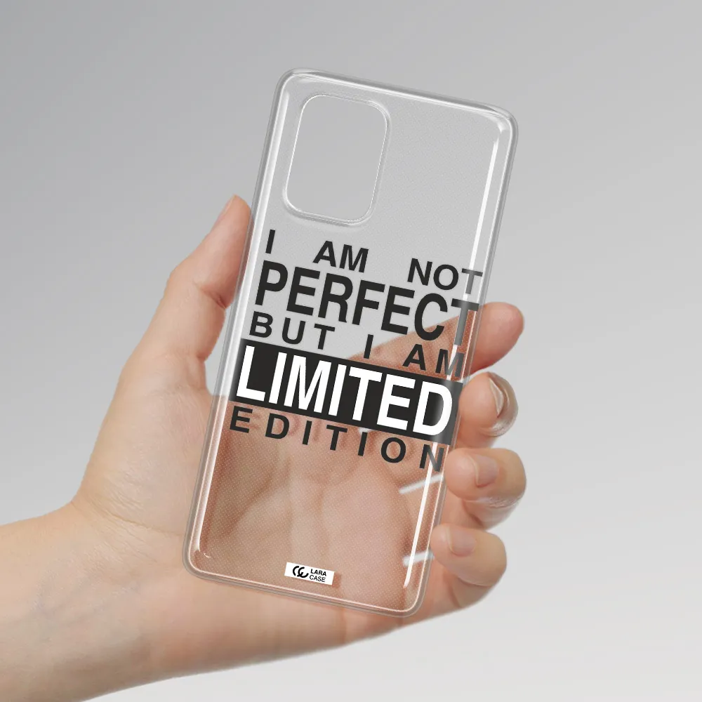 I Am Not Perfect Samsung A91 Clear TPU Case