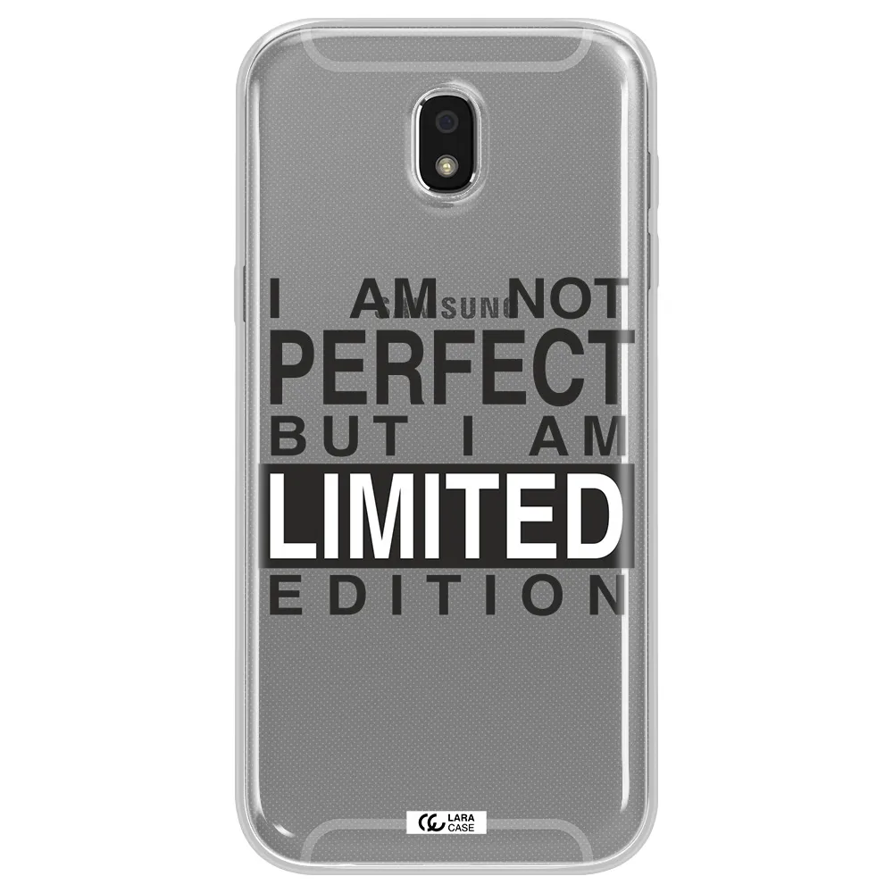 I Am Not Perfect Samsung J5 2017 Clear TPU Case