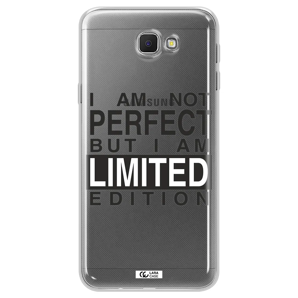 I Am Not Perfect Samsung J5 Prime Clear TPU Case