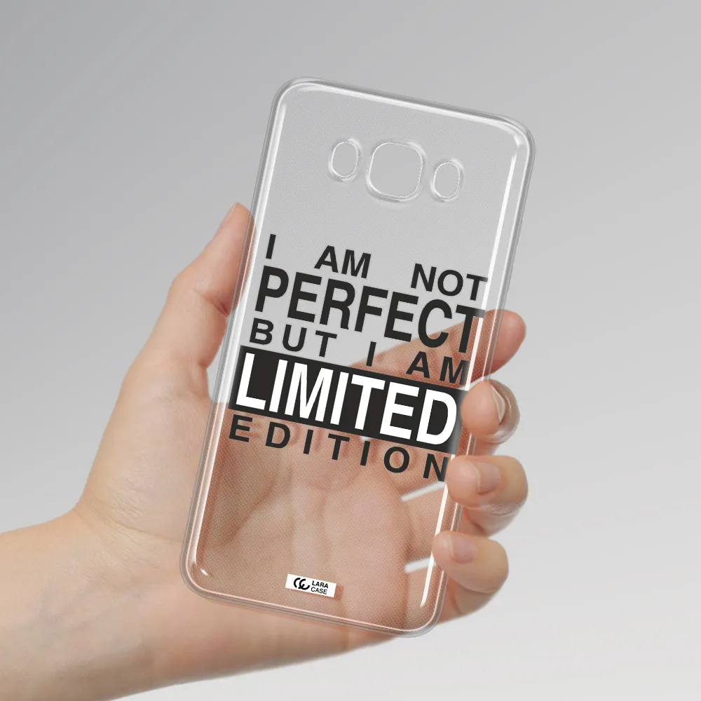 I Am Not Perfect Samsung J7 2016 Clear TPU Case
