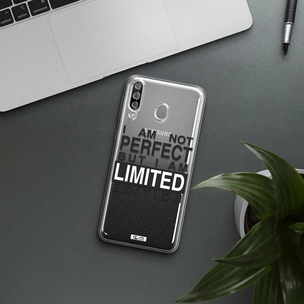 I Am Not Perfect Samsung M30 Clear TPU Case