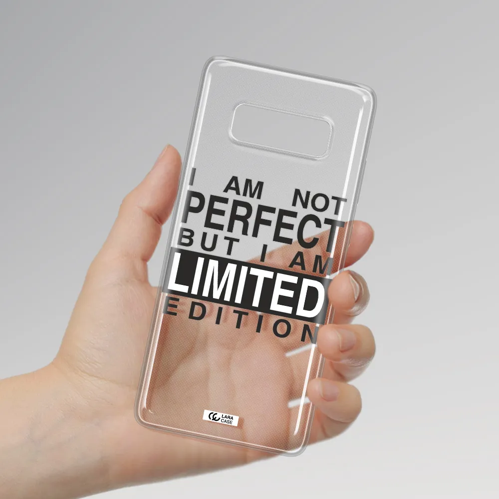 I Am Not Perfect Samsung Note 8 Clear TPU Case