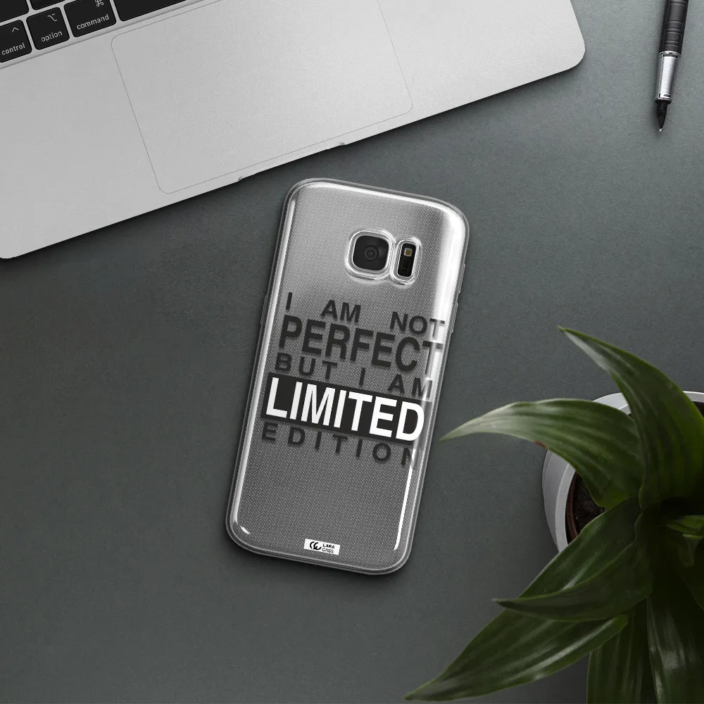 I Am Not Perfect Samsung S 7 Clear TPU Case