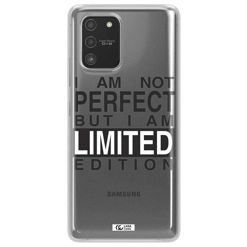 I Am Not Perfect Samsung S10 Lite Clear TPU Case