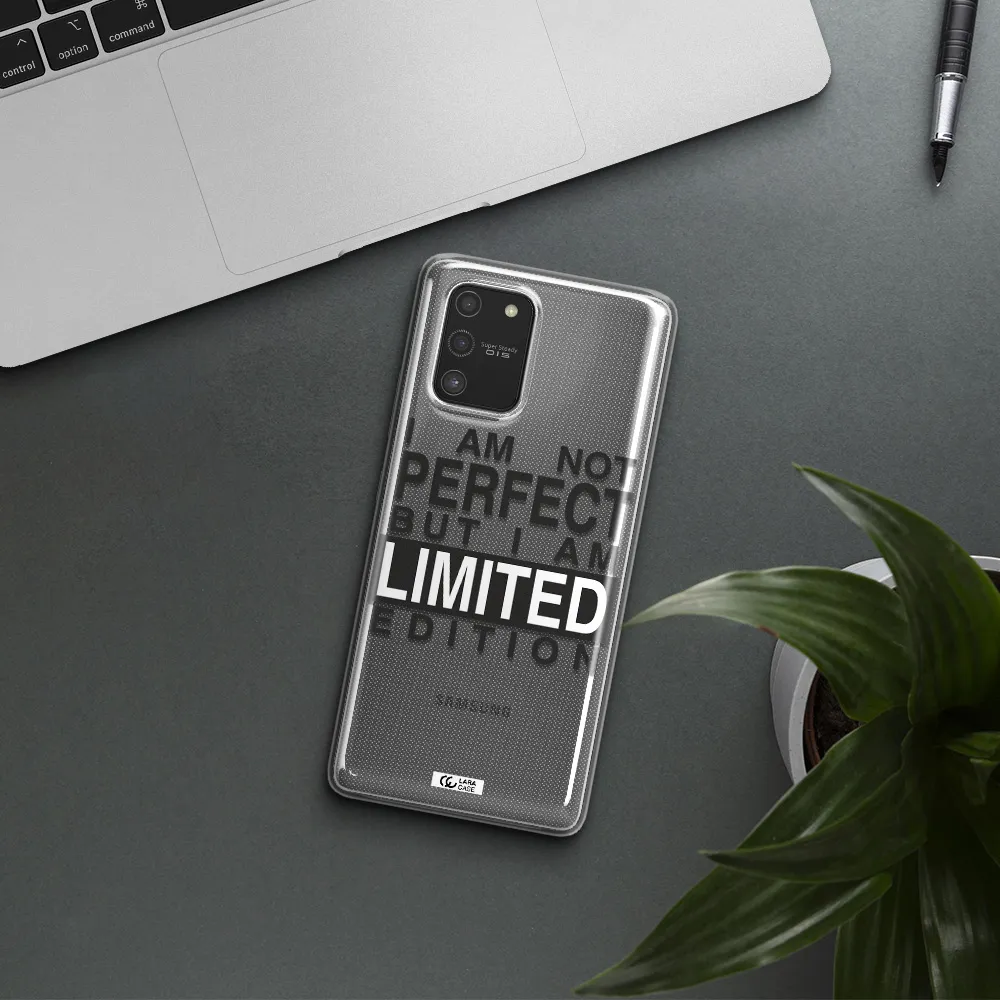 I Am Not Perfect Samsung S10 Lite Clear TPU Case