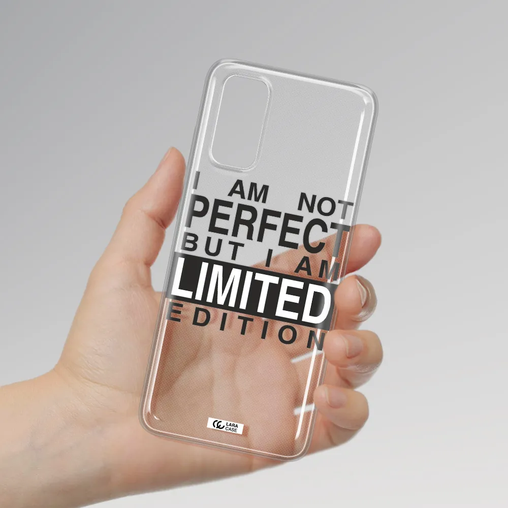 I Am Not Perfect Samsung S20 Clear TPU Case