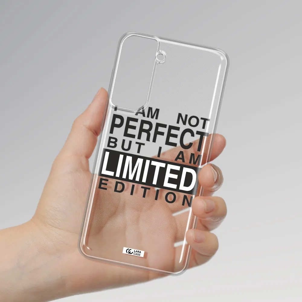 I Am Not Perfect Samsung S21 Fe Clear Tpu Case