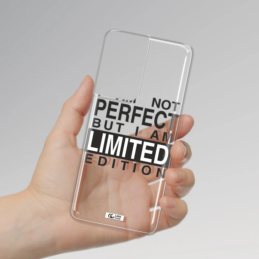 I Am Not Perfect Samsung S21 Ultra Clear TPU Case