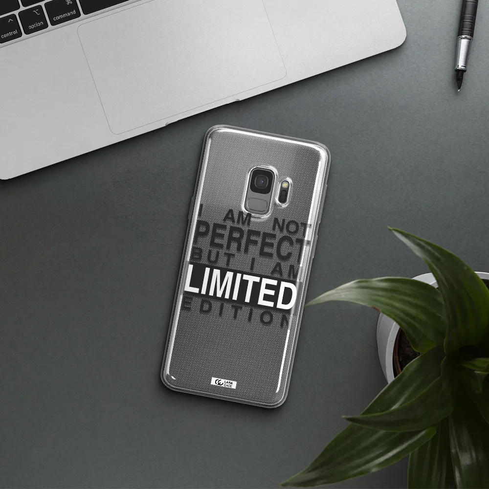 I Am Not Perfect Samsung S9 Clear TPU Case